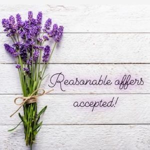 Make me an offer, I can’t refuse! Happy Poshing!!